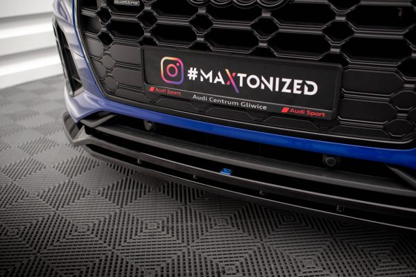 Audi SQ5 / Q5 S-Line SUV / Sportback Mk2 (facelift) - Lâmina frontal V.1 | AU-SQ5-2F-SB-FD1G+FD1RG | Produto Maxton Design distribuído por Unicartuning. Audi SQ5 / Q5 S-Line SUV / Sportback Mk2 (facelift) - Lâmina frontal V.1 | AU-SQ5-2F-SB-FD1G+FD1RG | Produto Maxton Design distribuído por Unicartuning.