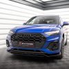 Audi SQ5 / Q5 S-Line SUV / Sportback Mk2 (facelift) - Lâmina frontal V.1 | AU-SQ5-2F-SB-FD1G+FD1RG | Produto Maxton Design distribuído por Unicartuning. Audi SQ5 / Q5 S-Line SUV / Sportback Mk2 (facelift) - Lâmina frontal V.1 | AU-SQ5-2F-SB-FD1G+FD1RG | Produto Maxton Design distribuído por Unicartuning.