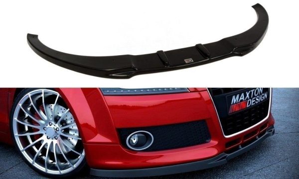 Audi TT 8j - Lâmina frontal V.1 | AU-TT-2-FD1G | Produto Maxton Design distribuído por Unicartuning.
