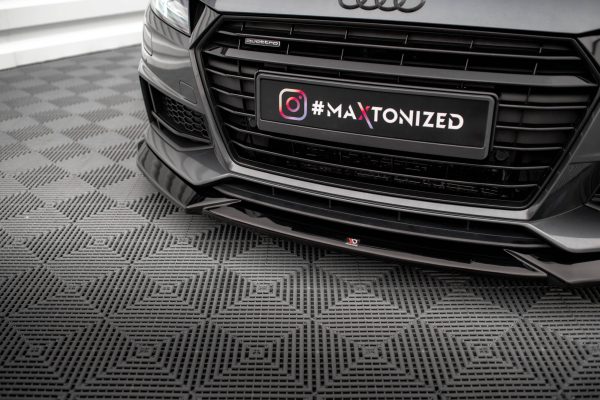 Audi TT S / S-Line 8s - Lâmina frontal V.1 | AU-TT-3-SLINE-FD1G | Produto Maxton Design distribuído por Unicartuning.