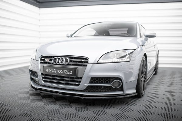 Audi TT S / TT S-Line 8j (facelift) - Lâmina frontal V.1 | AU-TT-2-S-FD1G | Produto Maxton Design distribuído por Unicartuning.