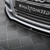 Audi TT S / TT S-Line 8j (facelift) - Lâmina frontal V.1 | AU-TT-2-S-FD1G | Produto Maxton Design distribuído por Unicartuning.