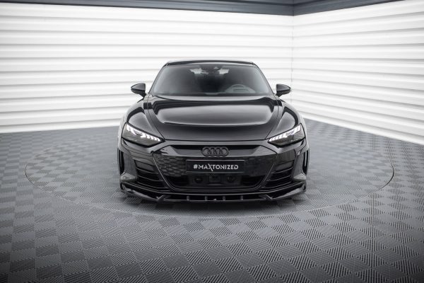 Audi E-tron GT / RS GT Mk1 - Lâmina frontal V.1 | AU-ETRON-1-RS-FD1G | Produto Maxton Design distribuído por Unicartuning. Audi E-tron GT / RS GT Mk1 - Lâmina frontal V.1 | AU-ETRON-1-RS-FD1G | Produto Maxton Design distribuído por Unicartuning.