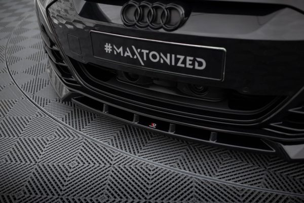 Audi E-tron GT / RS GT Mk1 - Lâmina frontal V.1 | AU-ETRON-1-RS-FD1G | Produto Maxton Design distribuído por Unicartuning. Audi E-tron GT / RS GT Mk1 - Lâmina frontal V.1 | AU-ETRON-1-RS-FD1G | Produto Maxton Design distribuído por Unicartuning.
