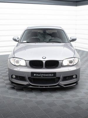 BMW 1 Pack M E82 - Lâmina frontal V.1 | BM-1-82-MPACK-C-FD1G | Produto Maxton Design distribuído por Unicartuning.