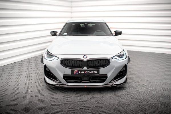 BMW 2 Coupé Pack M / M240i G42 - Lâmina frontal V.1 | BM-2-42-MPACK-FD1G | Produto Maxton Design distribuído por Unicartuning. BMW 2 Coupé Pack M / M240i G42 - Lâmina frontal V.1 | BM-2-42-MPACK-FD1G | Produto Maxton Design distribuído por Unicartuning.