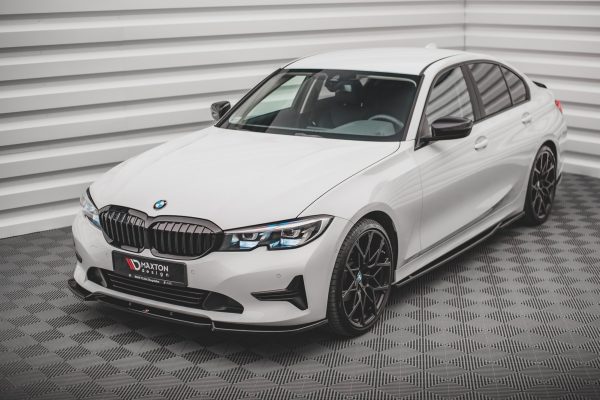BMW 3 G20 / G21 - Lâmina frontal V.1 | BM-3-20-FD1G | Produto Maxton Design distribuído por Unicartuning.