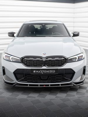 BMW 3 M340i / Pack M G20 / G21 (facelift) - Lâmina frontal V.1 | BM-3-G20F-MPACK-FD1G | Produto Maxton Design distribuído por Unicartuning.