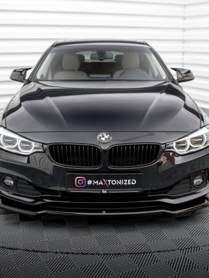 BMW 4 Coupé / Gran Coupé / Cabrio F32 / F36 / F33 - Lâmina frontal V.1 | BM-4-F36-GC-FD1G | Produto Maxton Design distribuído por Unicartuning.