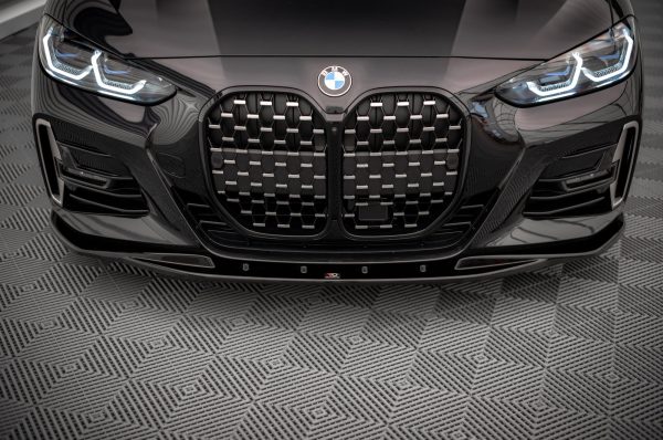 BMW 4 Pack M / M440i G22 / G23 / G22 (facelift) / G23 (facelift) - Lâmina frontal V.1 | BM-4-G22-MPACK-FD1G | Produto Maxton Design distribuído por Unicartuning. BMW 4 Pack M / M440i G22 / G23 / G22 (facelift) / G23 (facelift) - Lâmina frontal V.1 | BM-4-G22-MPACK-FD1G | Produto Maxton Design distribuído por Unicartuning.