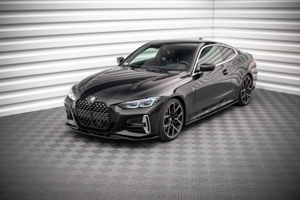 BMW 4 Pack M / M440i G22 / G23 / G22 (facelift) / G23 (facelift) - Lâmina frontal V.1 | BM-4-G22-MPACK-FD1G | Produto Maxton Design distribuído por Unicartuning. BMW 4 Pack M / M440i G22 / G23 / G22 (facelift) / G23 (facelift) - Lâmina frontal V.1 | BM-4-G22-MPACK-FD1G | Produto Maxton Design distribuído por Unicartuning.