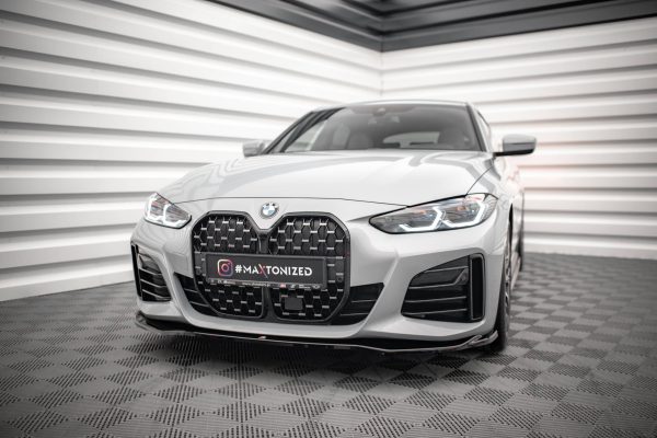 BMW 4 / I4 Gran Coupé Pack M / M440i G26 - Lâmina frontal V.1 | BM-4-G26-MPACK-GC-FD1G | Produto Maxton Design distribuído por Unicartuning. BMW 4 / I4 Gran Coupé Pack M / M440i G26 - Lâmina frontal V.1 | BM-4-G26-MPACK-GC-FD1G | Produto Maxton Design distribuído por Unicartuning.