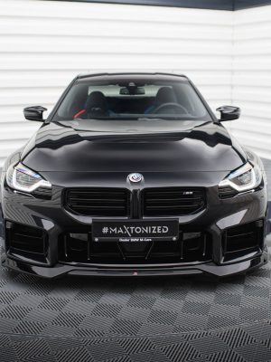 BMW M2 G87 - Lâmina frontal V.1 | BM-M2-G87-FD1G | Produto Maxton Design distribuído por Unicartuning.