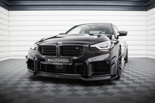 BMW M2 G87 - Lâmina frontal V.1 | BM-M2-G87-FD1G | Produto Maxton Design distribuído por Unicartuning.