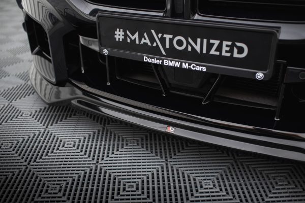 BMW M2 G87 - Lâmina frontal V.1 | BM-M2-G87-FD1G | Produto Maxton Design distribuído por Unicartuning.