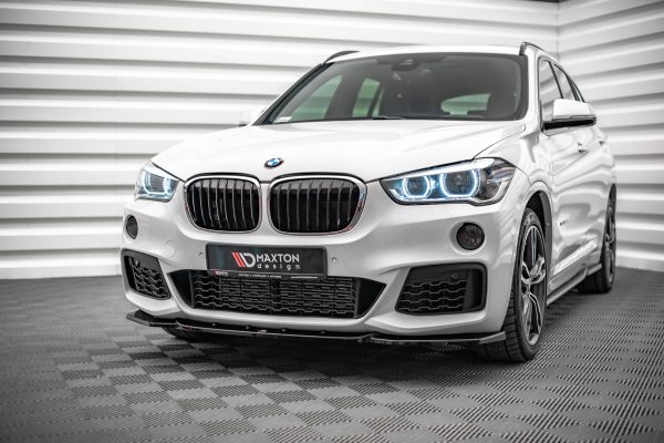 BMW X1 Pack M F48 - Lâmina frontal V.1 | BM-X1-48-MPACK-FD1G | Produto Maxton Design distribuído por Unicartuning. BMW X1 Pack M F48 - Lâmina frontal V.1 | BM-X1-48-MPACK-FD1G | Produto Maxton Design distribuído por Unicartuning.