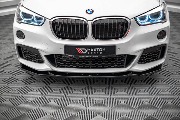 BMW X1 Pack M F48 - Lâmina frontal V.1 | BM-X1-48-MPACK-FD1G | Produto Maxton Design distribuído por Unicartuning. BMW X1 Pack M F48 - Lâmina frontal V.1 | BM-X1-48-MPACK-FD1G | Produto Maxton Design distribuído por Unicartuning.