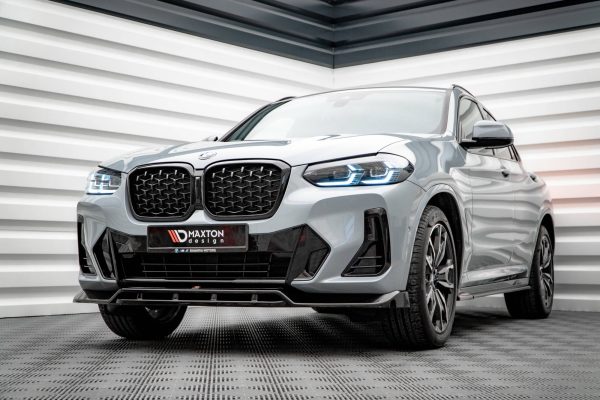 BMW X4 Pack M G02 (facelift) - Lâmina frontal V.1 | BM-X4-02F-MPACK-FD1G+FD1RG | Produto Maxton Design distribuído por Unicartuning. BMW X4 Pack M G02 (facelift) - Lâmina frontal V.1 | BM-X4-02F-MPACK-FD1G+FD1RG | Produto Maxton Design distribuído por Unicartuning.