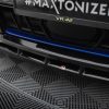 BMW X5 Pack M G05 (facelift) - Lâmina frontal V.1 | BM-X5-05F-MPACK-FD1G+FD1RG | Produto Maxton Design distribuído por Unicartuning.