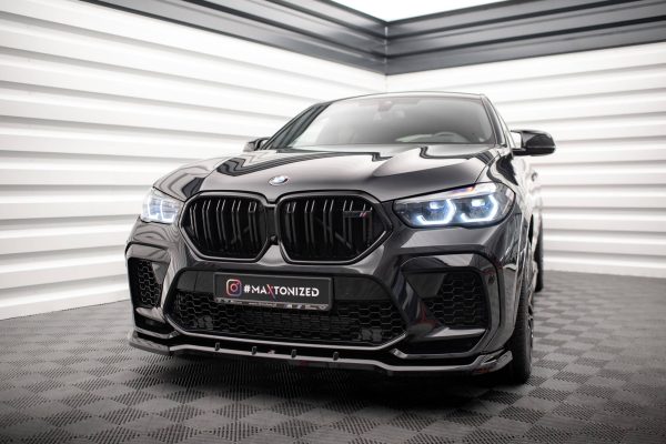 BMW X6 M F96 - Lâmina frontal V.1 | BM-X6-F96-M-FD1G | Produto Maxton Design distribuído por Unicartuning. BMW X6 M F96 - Lâmina frontal V.1 | BM-X6-F96-M-FD1G | Produto Maxton Design distribuído por Unicartuning.