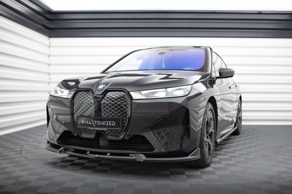 BMW Ix Pack M I20 - Lâmina frontal V.1 | BM-IX-1-MPACK-FD1G | Produto Maxton Design distribuído por Unicartuning. BMW Ix Pack M I20 - Lâmina frontal V.1 | BM-IX-1-MPACK-FD1G | Produto Maxton Design distribuído por Unicartuning.