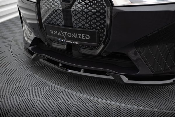 BMW Ix Pack M I20 - Lâmina frontal V.1 | BM-IX-1-MPACK-FD1G | Produto Maxton Design distribuído por Unicartuning. BMW Ix Pack M I20 - Lâmina frontal V.1 | BM-IX-1-MPACK-FD1G | Produto Maxton Design distribuído por Unicartuning.