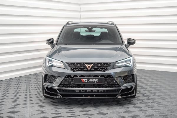 Cupra Ateca Mk1 - Lâmina frontal V.1 | CU-AT-1-FD1G | Produto Maxton Design distribuído por Unicartuning. Cupra Ateca Mk1 - Lâmina frontal V.1 | CU-AT-1-FD1G | Produto Maxton Design distribuído por Unicartuning.