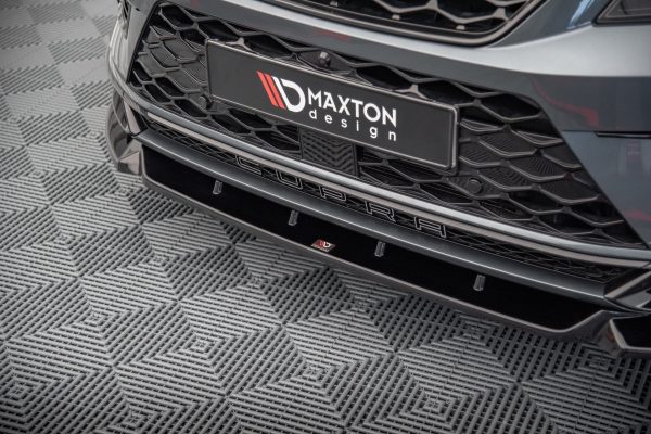 Cupra Ateca Mk1 - Lâmina frontal V.1 | CU-AT-1-FD1G | Produto Maxton Design distribuído por Unicartuning. Cupra Ateca Mk1 - Lâmina frontal V.1 | CU-AT-1-FD1G | Produto Maxton Design distribuído por Unicartuning.