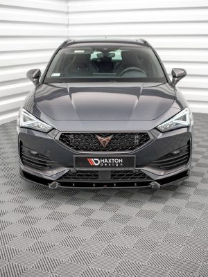 Cupra Leon Mk1 - Lâmina frontal V.1 | CU-LE-1-FD1G | Produto Maxton Design distribuído por Unicartuning.
