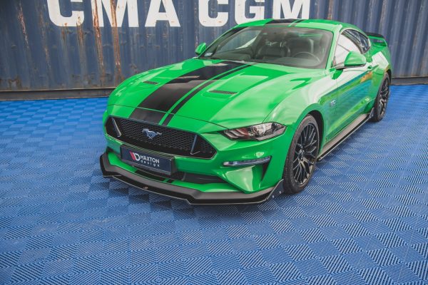 Ford Mustang GT Mk6 (facelift) - Lâmina frontal V.1 + Splitters | FO-MU-6F-GT-FD1G+FSF | Produto Maxton Design distribuído por Unicartuning. Ford Mustang GT Mk6 (facelift) - Lâmina frontal V.1 + Splitters | FO-MU-6F-GT-FD1G+FSF | Produto Maxton Design distribuído por Unicartuning.
