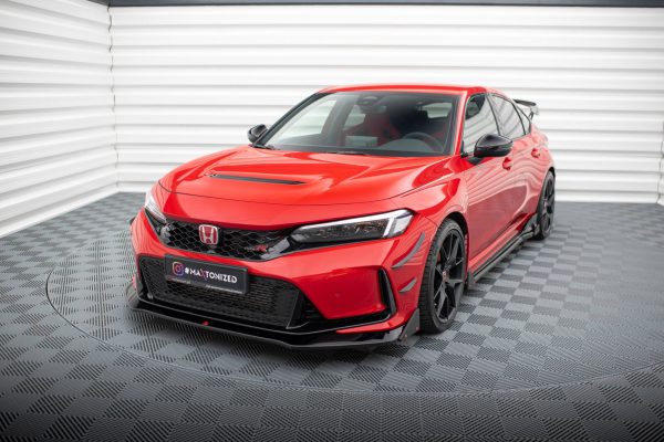 Honda Civic Type-R Mk 11 - Lâmina frontal V.1 + Splitters | HO-CI-11-TYPE-R-FD1G+FSF1B | Produto Maxton Design distribuído por Unicartuning. Honda Civic Type-R Mk 11 - Lâmina frontal V.1 + Splitters | HO-CI-11-TYPE-R-FD1G+FSF1B | Produto Maxton Design distribuído por Unicartuning.