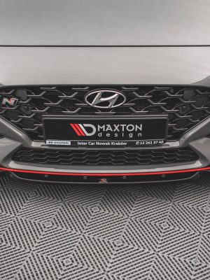 Hyundai I30 N / I30 N-line Hatchback/fastback Mk3 (facelift) - Lâmina frontal V.1 + Splitters | HY-I30-3F-N-FD1G+FSF | Produto Maxton Design distribuído por Unicartuning.
