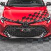 Toyota Corolla GR Sport Hatchback XII - Lâmina frontal V.1 + Splitters | TO-CO-12-HB-GR-FD1G+FSF | Produto Maxton Design distribuído por Unicartuning. Toyota Corolla GR Sport Hatchback XII - Lâmina frontal V.1 + Splitters | TO-CO-12-HB-GR-FD1G+FSF | Produto Maxton Design distribuído por Unicartuning.
