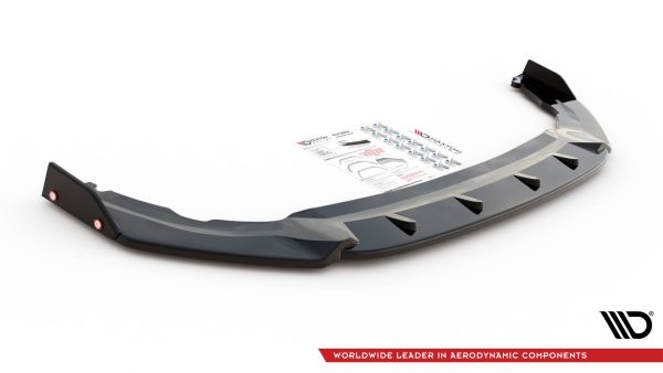 Volkswagen Golf GTI ClubSport Mk8 - Lâmina frontal V.1 + Splitters | VW-GO-8-GTI-CS-FD1G+FSF | Produto Maxton Design distribuído por Unicartuning. Volkswagen Golf GTI ClubSport Mk8 - Lâmina frontal V.1 + Splitters | VW-GO-8-GTI-CS-FD1G+FSF | Produto Maxton Design distribuído por Unicartuning.