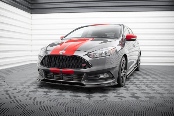 Ford Focus ST Mk3 Fl - Lâmina frontal V.1 | FO-FO-3F-ST-FD1G | Produto Maxton Design distribuído por Unicartuning. Ford Focus ST Mk3 Fl - Lâmina frontal V.1 | FO-FO-3F-ST-FD1G | Produto Maxton Design distribuído por Unicartuning.