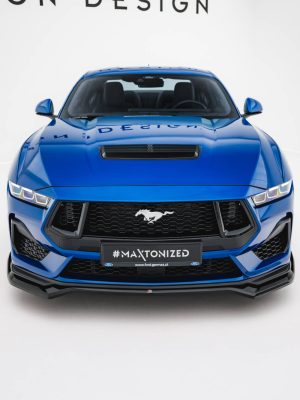 Ford Mustang GT Mk7 - Lâmina frontal V.1 | FO-MU-7-GT-FD1G | Produto Maxton Design distribuído por Unicartuning. Ford Mustang GT Mk7 - Lâmina frontal V.1 | FO-MU-7-GT-FD1G | Produto Maxton Design distribuído por Unicartuning.