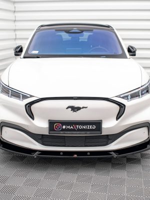 Ford Mustang Mach-e Mk1 - Lâmina frontal V.1 | FO-MU-MACHE-1-FD1G | Produto Maxton Design distribuído por Unicartuning. Ford Mustang Mach-e Mk1 - Lâmina frontal V.1 | FO-MU-MACHE-1-FD1G | Produto Maxton Design distribuído por Unicartuning.