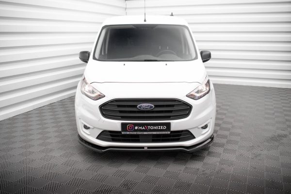 Ford Transit Connect Mk2 (facelift) - Lâmina frontal V.1 | FO-TR-CON-3-FD1G | Produto Maxton Design distribuído por Unicartuning.