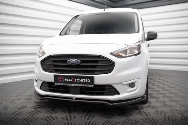 Ford Transit Connect Mk2 (facelift) - Lâmina frontal V.1 | FO-TR-CON-3-FD1G | Produto Maxton Design distribuído por Unicartuning.