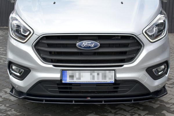 Ford Transit Custom Mk1 Fl - Lâmina frontal V.1 | FO-TRC-1F-FD1G+FD1RG | Produto Maxton Design distribuído por Unicartuning. Ford Transit Custom Mk1 Fl - Lâmina frontal V.1 | FO-TRC-1F-FD1G+FD1RG | Produto Maxton Design distribuído por Unicartuning.