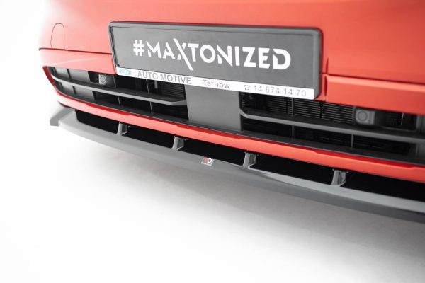 Ford Transit Custom / Tourneo Custom Mk2 - Lâmina frontal V.1 | FO-TRC-2-FD1G | Produto Maxton Design distribuído por Unicartuning.