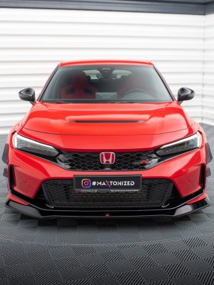 Honda Civic Type-R Mk 11 - Lâmina frontal V.1 | HO-CI-11-TYPE-R-FD1G | Produto Maxton Design distribuído por Unicartuning. Honda Civic Type-R Mk 11 - Lâmina frontal V.1 | HO-CI-11-TYPE-R-FD1G | Produto Maxton Design distribuído por Unicartuning.