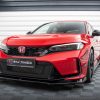 Honda Civic Type-R Mk 11 - Lâmina frontal V.1 | HO-CI-11-TYPE-R-FD1G | Produto Maxton Design distribuído por Unicartuning. Honda Civic Type-R Mk 11 - Lâmina frontal V.1 | HO-CI-11-TYPE-R-FD1G | Produto Maxton Design distribuído por Unicartuning.