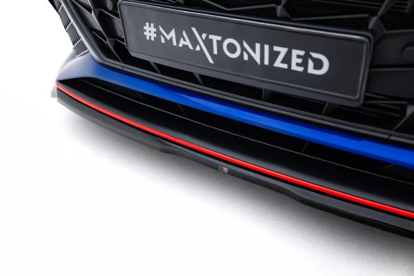Hyundai Elantra N Mk7 - Lâmina frontal V.1 | HY-EL-7-N-FD1G | Produto Maxton Design distribuído por Unicartuning.