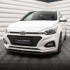 Hyundai I20 Mk2 (facelift) - Lâmina frontal V.1 | HY-I20-2F-FD1G | Produto Maxton Design distribuído por Unicartuning.