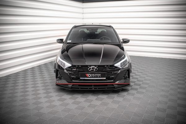 Hyundai I20 N Mk3 - Lâmina frontal V.1 | HY-I20-3-N-FD1G | Produto Maxton Design distribuído por Unicartuning.