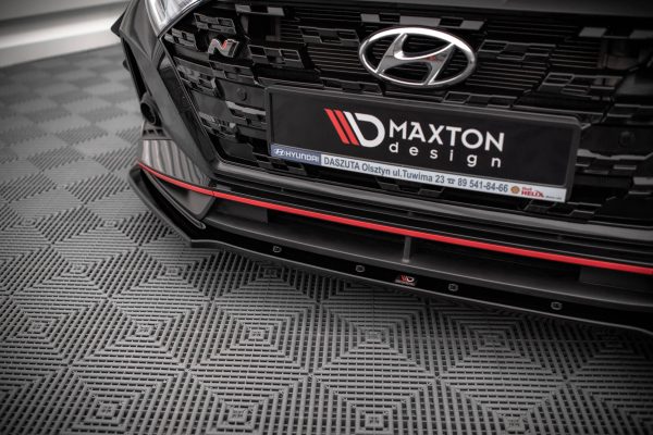 Hyundai I20 N Mk3 - Lâmina frontal V.1 | HY-I20-3-N-FD1G | Produto Maxton Design distribuído por Unicartuning.