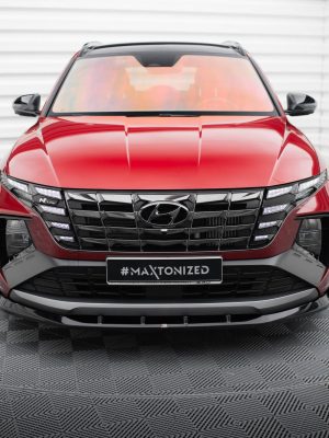 Hyundai Tucson N-line Mk4 - Lâmina frontal V.1 | HY-TU-4-NLINE-FD1G | Produto Maxton Design distribuído por Unicartuning.
