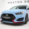 Hyundai Veloster N Mk2 - Lâmina frontal V.1 | HY-VE-2-N-FD1G | Produto Maxton Design distribuído por Unicartuning.