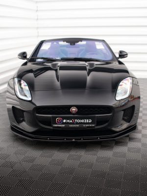 Jaguar F-type Mk1 (facelift) - Lâmina frontal V.1 | JA-F-TYPE-1F-FD1G | Produto Maxton Design distribuído por Unicartuning. Jaguar F-type Mk1 (facelift) - Lâmina frontal V.1 | JA-F-TYPE-1F-FD1G | Produto Maxton Design distribuído por Unicartuning.